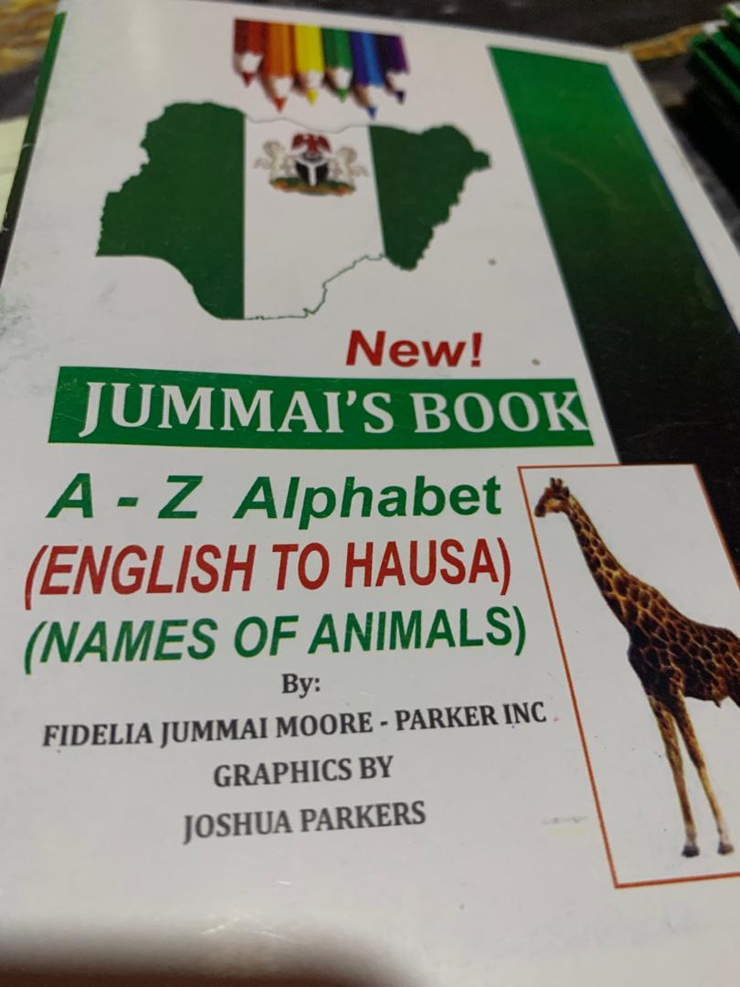 English to Hausa Alphabet Book